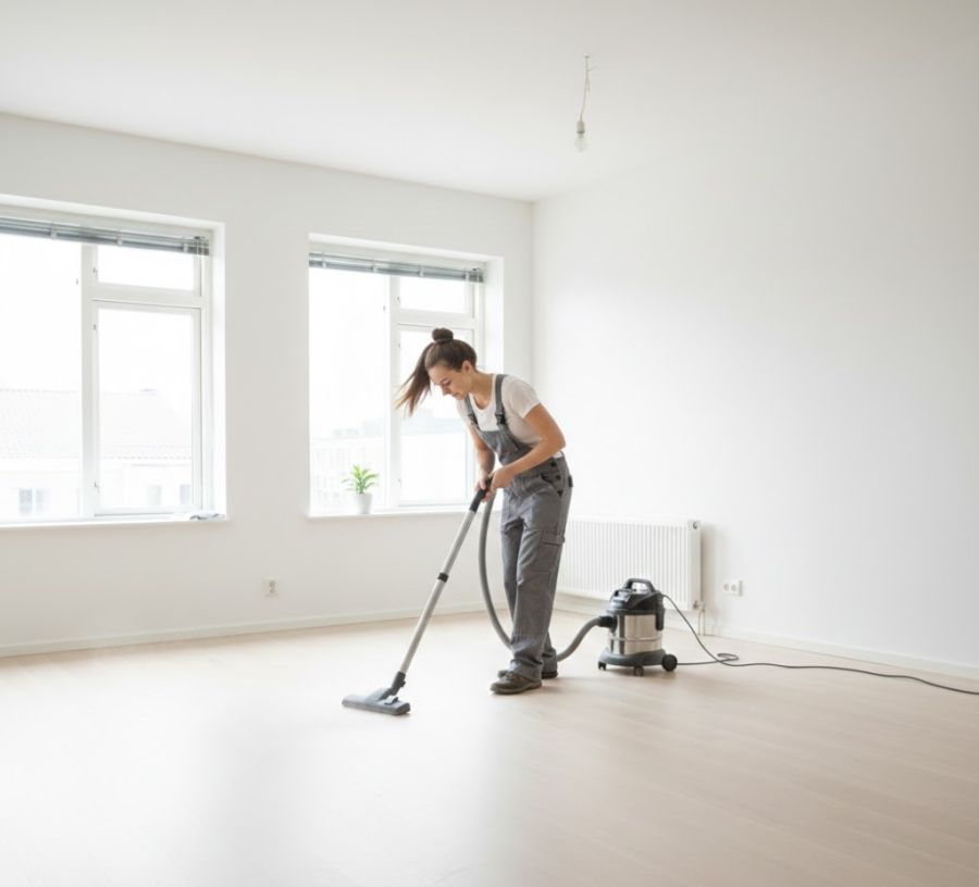 Professionel klargøring af flyttelejligheder med gulvslibning før genudlejning